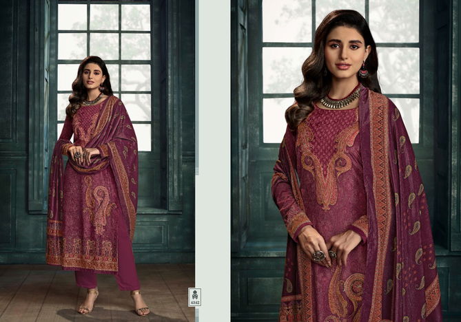 Zisa Charmy Aarzoo New Fancy Exclusive Winter Wear Velevt Dress Material Collection